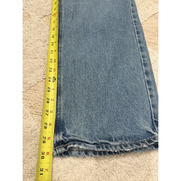 Universal Thread 90s Baggy Mid Rise Denim Blue Jeans Light Wash Women's Sz 00 - Picture 7 of 8